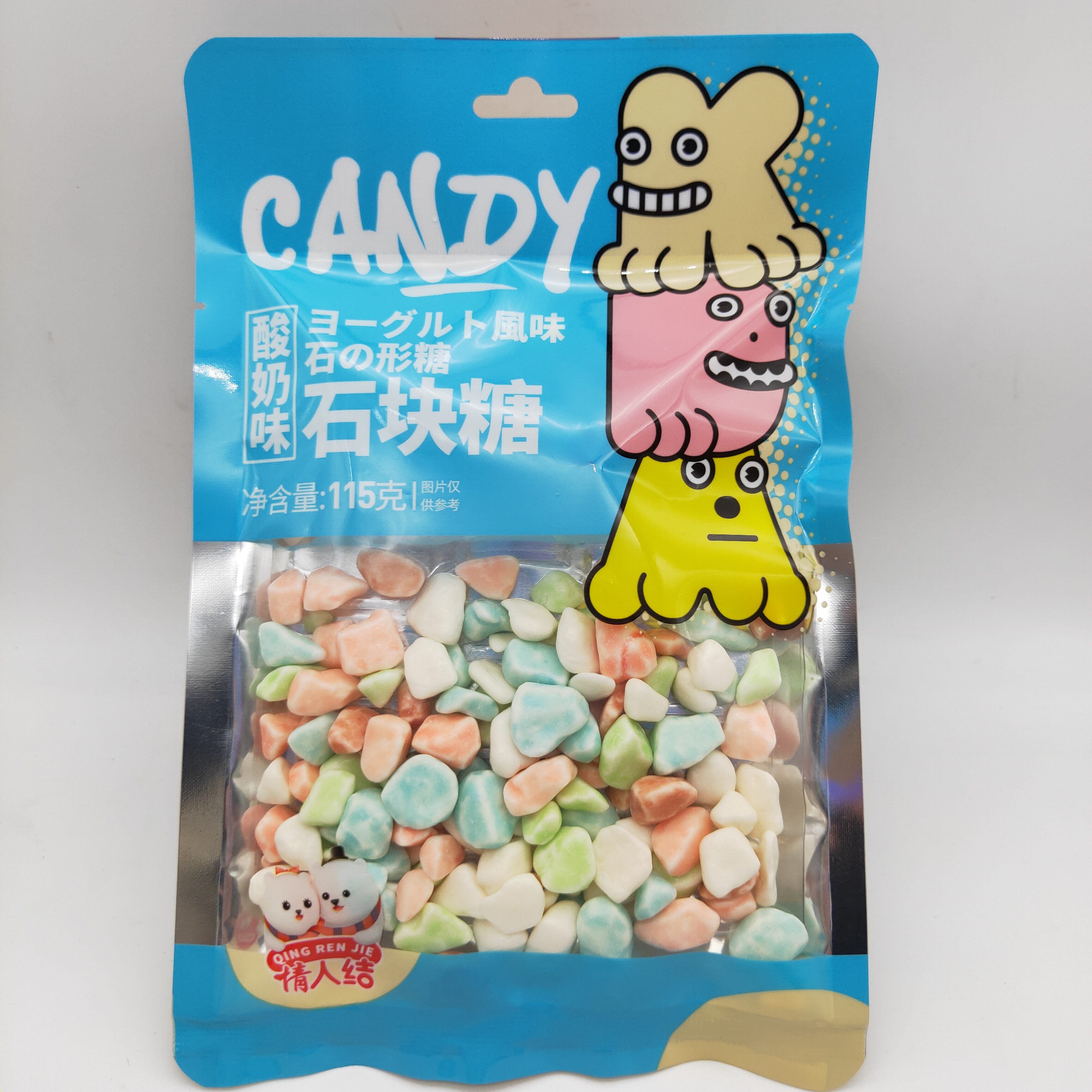 115g酸奶味石块糖
