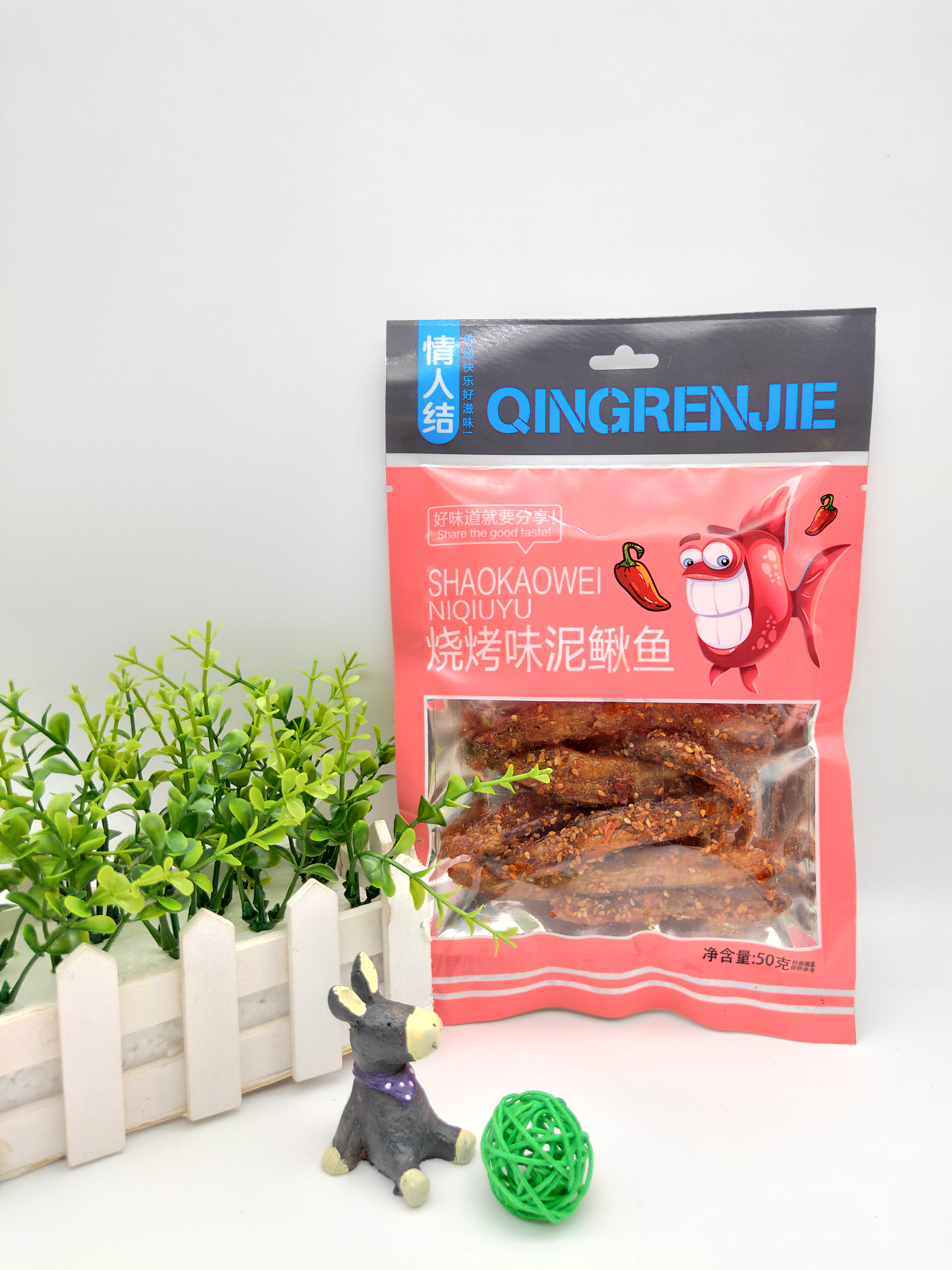 50g烧烤味泥鳅鱼
