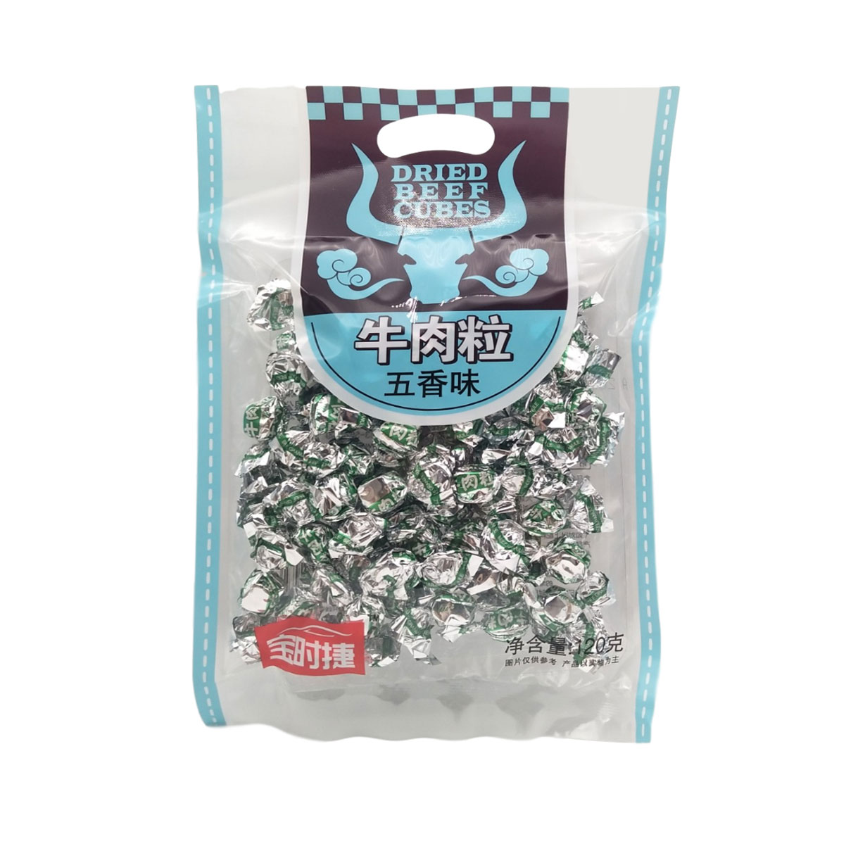 120g牛肉粒（五香味）