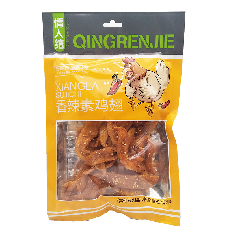 82g香辣素鸡翅