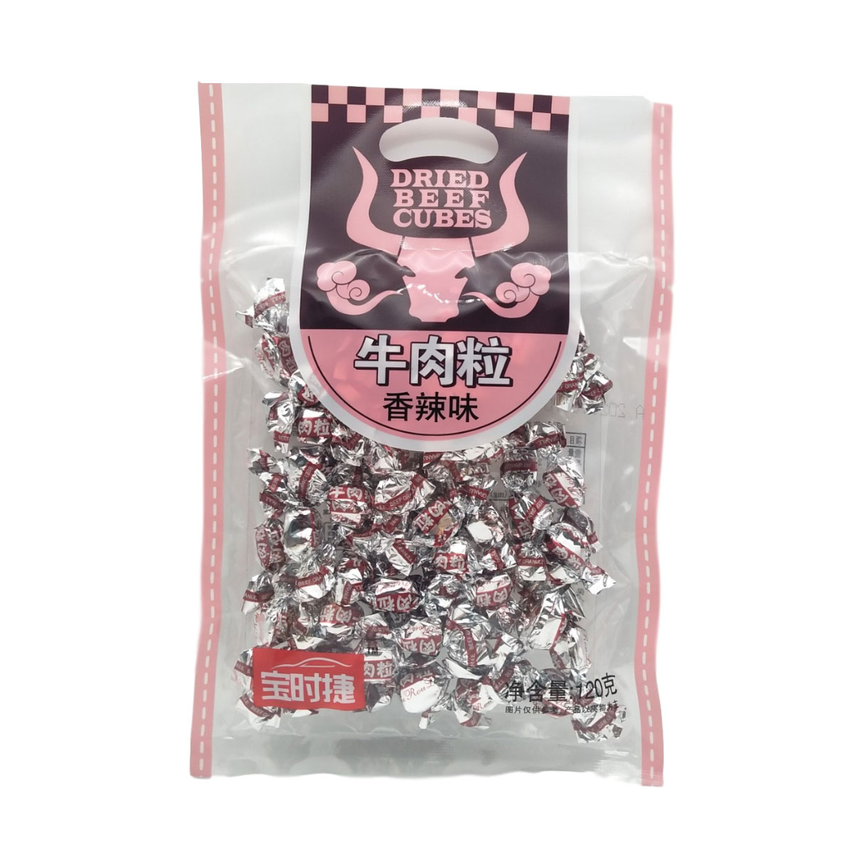 120g牛肉粒（香辣味）