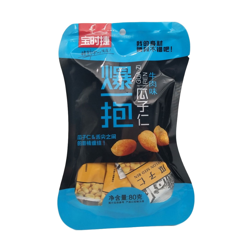 80g爆一抱牛肉味瓜子仁